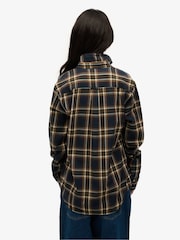 Superdry Blue Oversized Vintage Check Shirt - Image 3 of 7