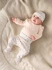 Mamas & Papas Floral Print Outfit Set 5 Piece - Image 1 of 10