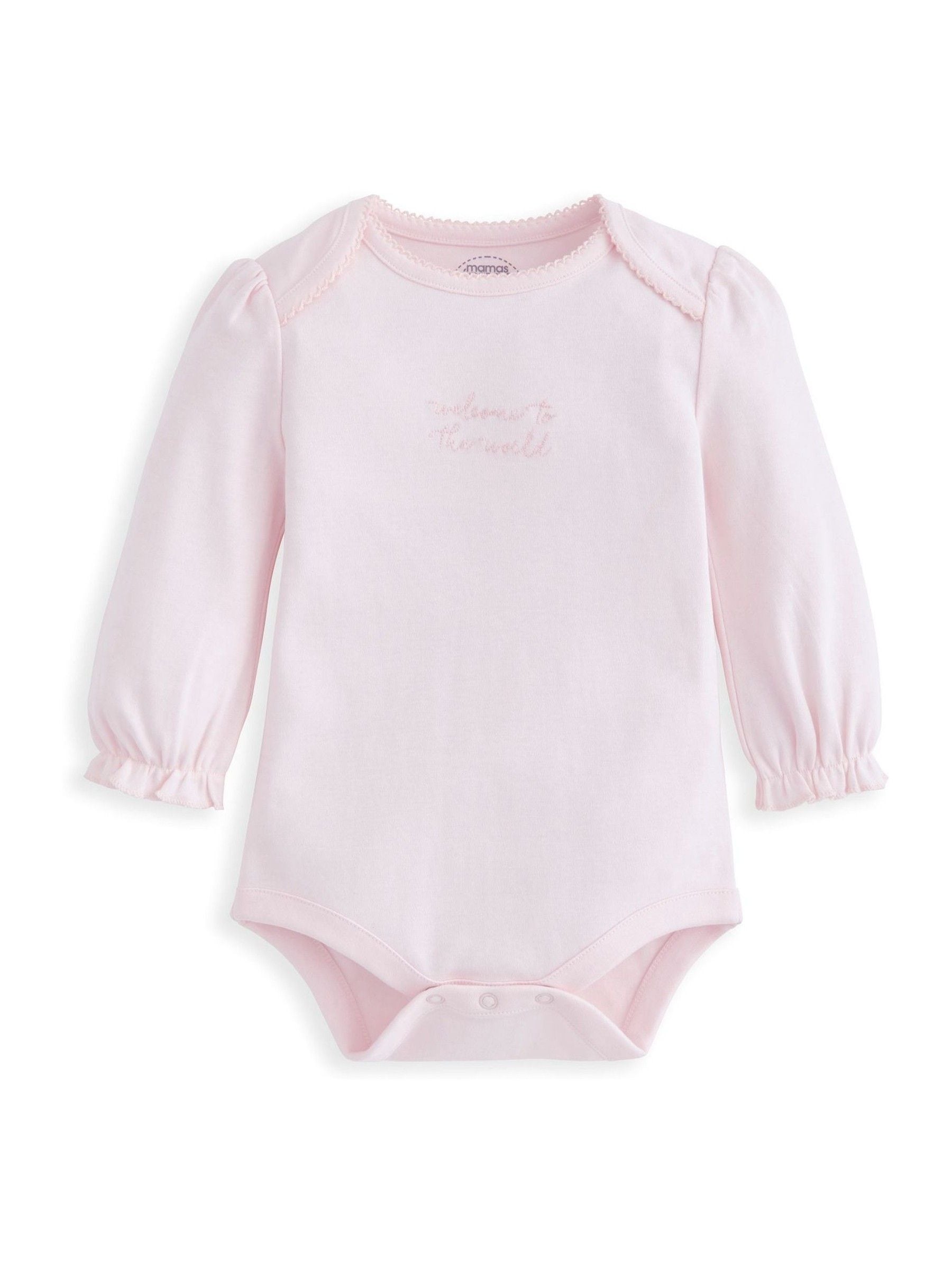 Buy Mamas & Papas Light Pink Print Outfit Set 3 Piece from