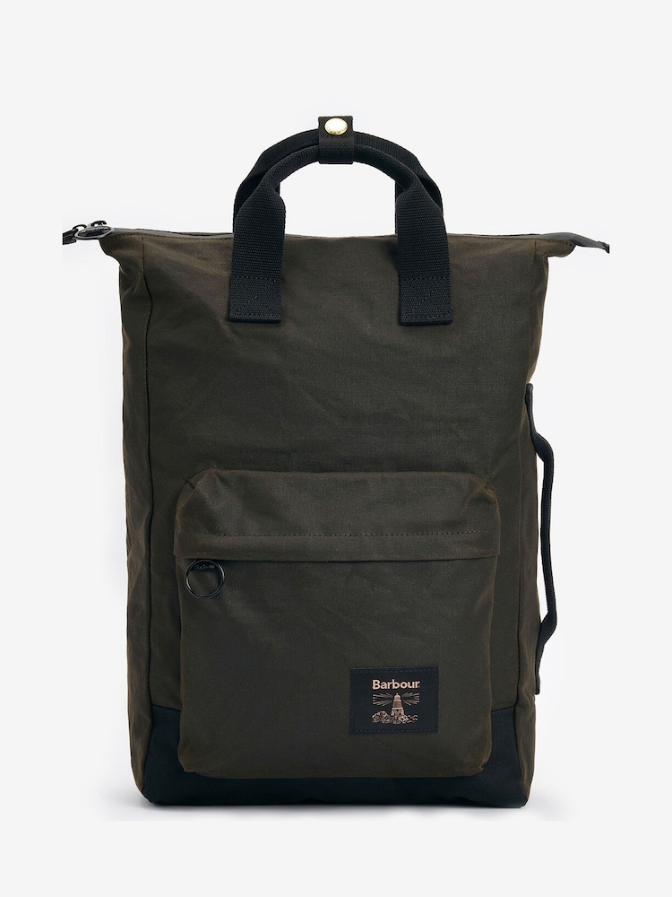 Barbour® Green Field Wax Bpac Bag - Image 1 of 8
