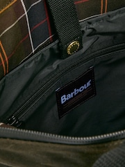 Barbour® Green Field Wax Bpac Bag - Image 3 of 8