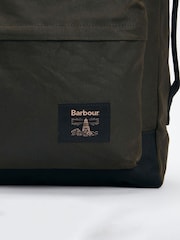 Barbour® Green Field Wax Bpac Bag - Image 4 of 8