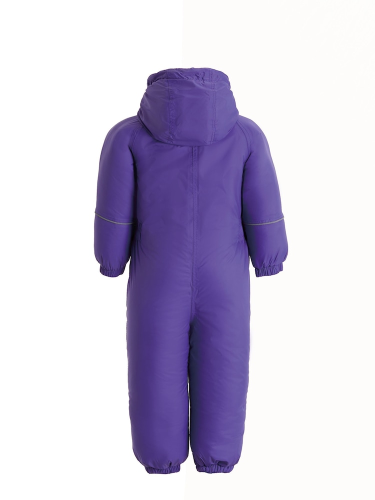 Regatta Purple Kids Waterproof Splosh Puddlesuit - Image 5 of 5 Regatta Purple Kids Waterproof Splosh Puddlesuit - Image 5 of 5