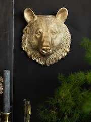 Rockett St George Gold Bear Wall Ornament - Image 1 of 5