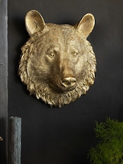 Rockett St George Gold Bear Wall Ornament - Image 2 of 5