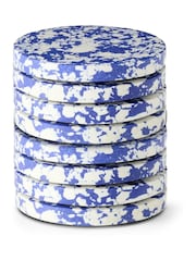Curateology Set of 8 Blue Rock Coasters - Image 2 of 3