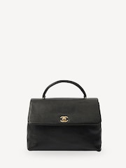 CHANEL Coco Top Handle Black Bag - Image 1 of 7