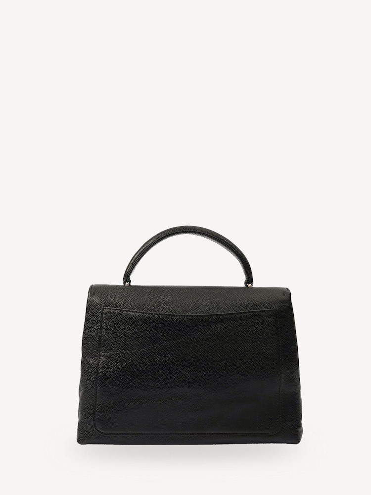CHANEL Coco Top Handle Black Bag - Image 2 of 7