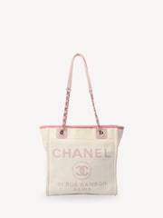 CHANEL Small Pink Deauville Tote Tote Bag - Image 1 of 1