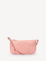 CHANEL Pink Shoulder Bag - Image 1 of 7