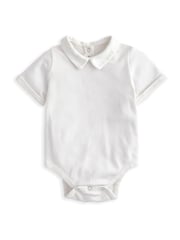 Mamas & Papas Blue Braced 100% Cotton Dungarees - Image 4 of 5