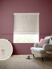 Emily Bond Blossom Pink Honor Made to Measure Roman Blind - Image 1 of 6