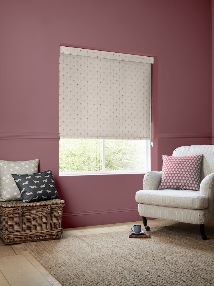 Emily Bond Blossom Pink Honor Made to Measure Roller Blind - Image 2 of 6