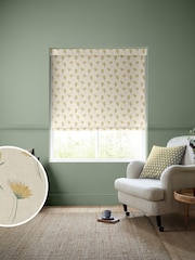 Emily Bond Yellow Cornflower Made to Measure Roller Blind - Image 1 of 6