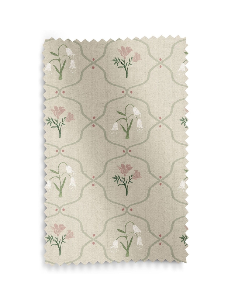 Emily Bond Rose Pink Margot Made to Measure Curtains - Image 9 of 9