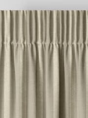Emily Bond Natural Taupe Parasol Stripe Made to Measure Curtains - Image 6 of 9