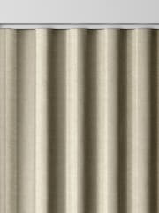 Emily Bond Natural Taupe Parasol Stripe Made to Measure Curtains - Image 8 of 9