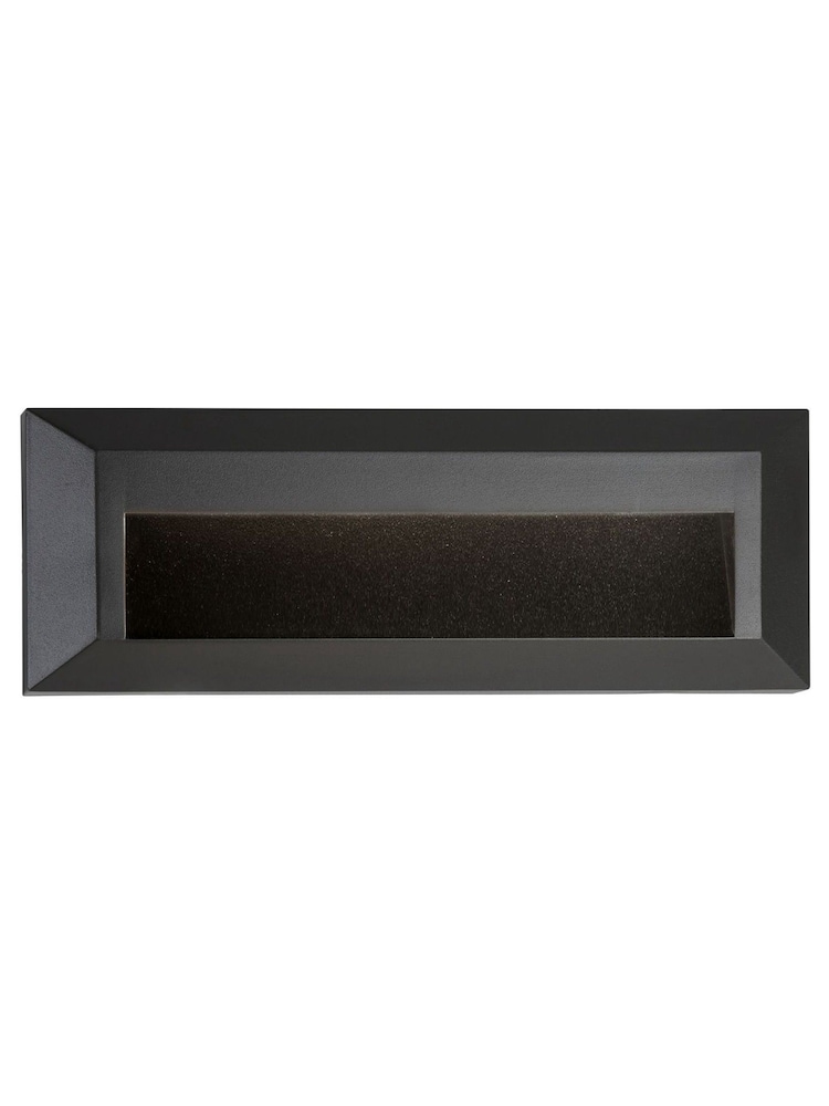 Searchlight Grey Horizon Outdoor Slim Rectangle Wall Light - Image 3 of 3