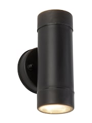 Searchlight Black Sierra Outdoor LED 2Lt Wall Light - Image 2 of 4