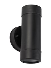 Searchlight Black Sierra Outdoor LED 2Lt Wall Light - Image 3 of 4