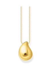 Thomas Sabo Gold Tone Timeless Shapes Necklace With Drop Pendant - Image 1 of 2