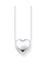 Thomas Sabo Silver Tone Timeless Shapes Necklace with heart pendant - Image 1 of 3