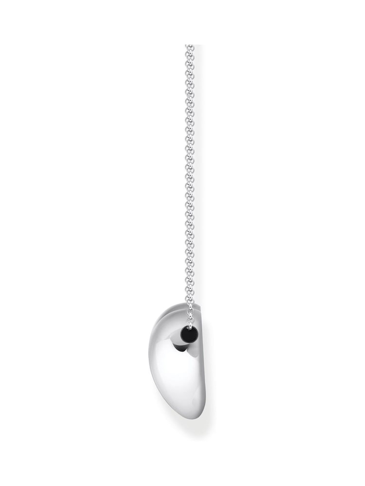 Thomas Sabo Silver Tone Timeless Shapes Necklace with heart pendant - Image 2 of 3