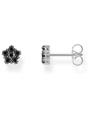 Thomas Sabo Black Floral Stud Earrings - Image 1 of 3