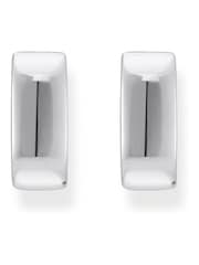 Thomas Sabo Silver Tone Square Hoop Earrings - Image 2 of 3