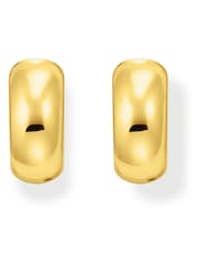 Thomas Sabo Gold Tone Creoles Chunky Mini Earrings - Image 2 of 3