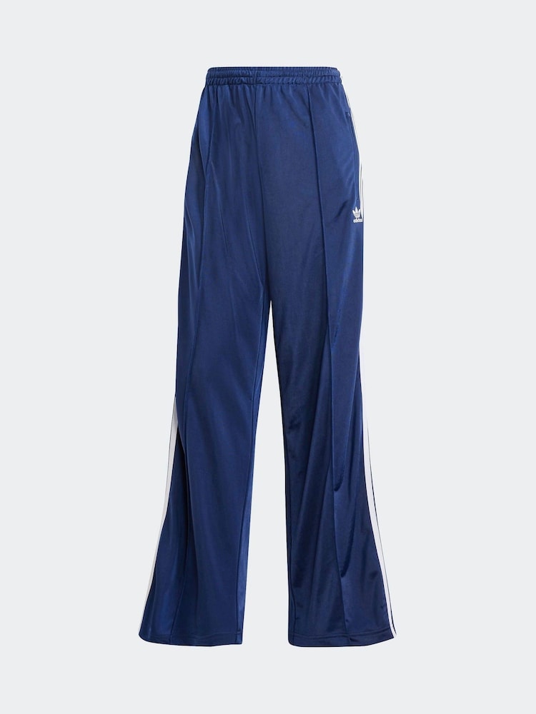 adidas Originals Blue/White Firebird Loose Joggers - Image 1 of 1 adidas Originals Blue/White Firebird Loose Joggers - Image 1 of 1