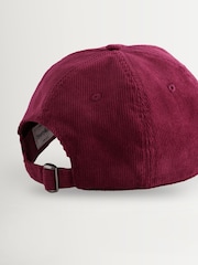 Sporty & Rich Red Soho Corduroy Hat - Image 4 of 5