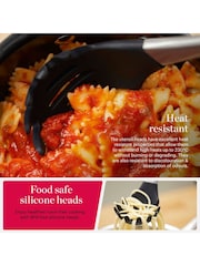 Good Food 6 Piece Black Utensil Set - Image 4 of 10
