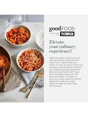 Good Food 6 Piece Black Utensil Set - Image 7 of 10