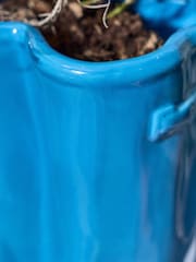 Dibor Blue Double Wellington Large Planter - Image 4 of 5