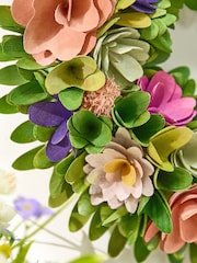 Dibor Green Secret Garden Wreath - Image 4 of 5
