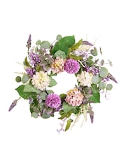 Dibor Purple Morea Floral Wreath - Image 2 of 5