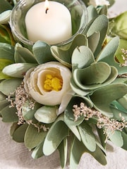 Dibor Stockbridge Floral Triple Candle Holder - Image 3 of 4
