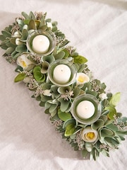 Dibor Stockbridge Floral Triple Candle Holder - Image 4 of 4