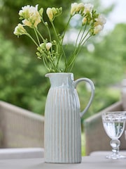Dibor Blue Narbeth Traditional Rustic Tall Pitcher - Image 1 of 5