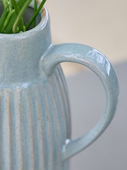 Dibor Blue Narbeth Traditional Rustic Tall Pitcher - Image 4 of 5
