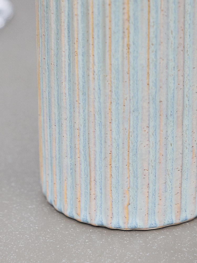 Dibor Blue Narbeth Traditional Rustic Tall Pitcher - Image 5 of 5