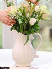 Dibor White Gladestry Classical Pitcher Jug Vase - Image 4 of 5
