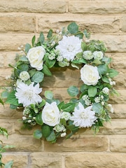 Dibor Green Zuria Floral Wreath - Image 5 of 5