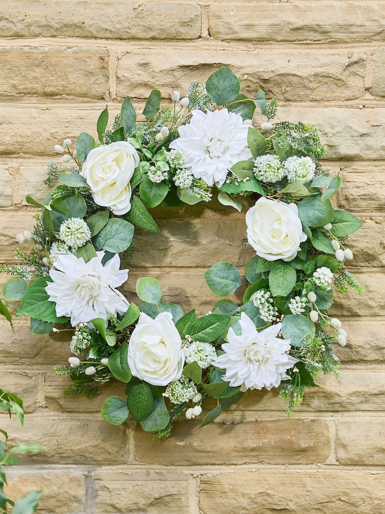 Dibor Green Zuria Floral Wreath - Image 5 of 5