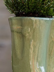 Dibor Green Large Wellington Boots Planter - Image 3 of 5