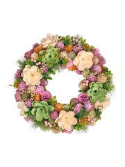 Dibor Green Alnwick Floral Wreath - Image 2 of 5