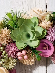 Dibor Green Alnwick Floral Wreath - Image 4 of 5