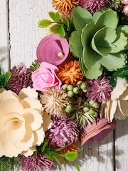 Dibor Green Alnwick Floral Wreath - Image 5 of 5