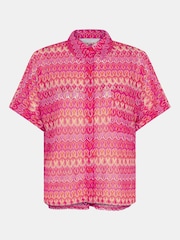 Accessorize Dark Pink Crochet Shorts - Image 4 of 4